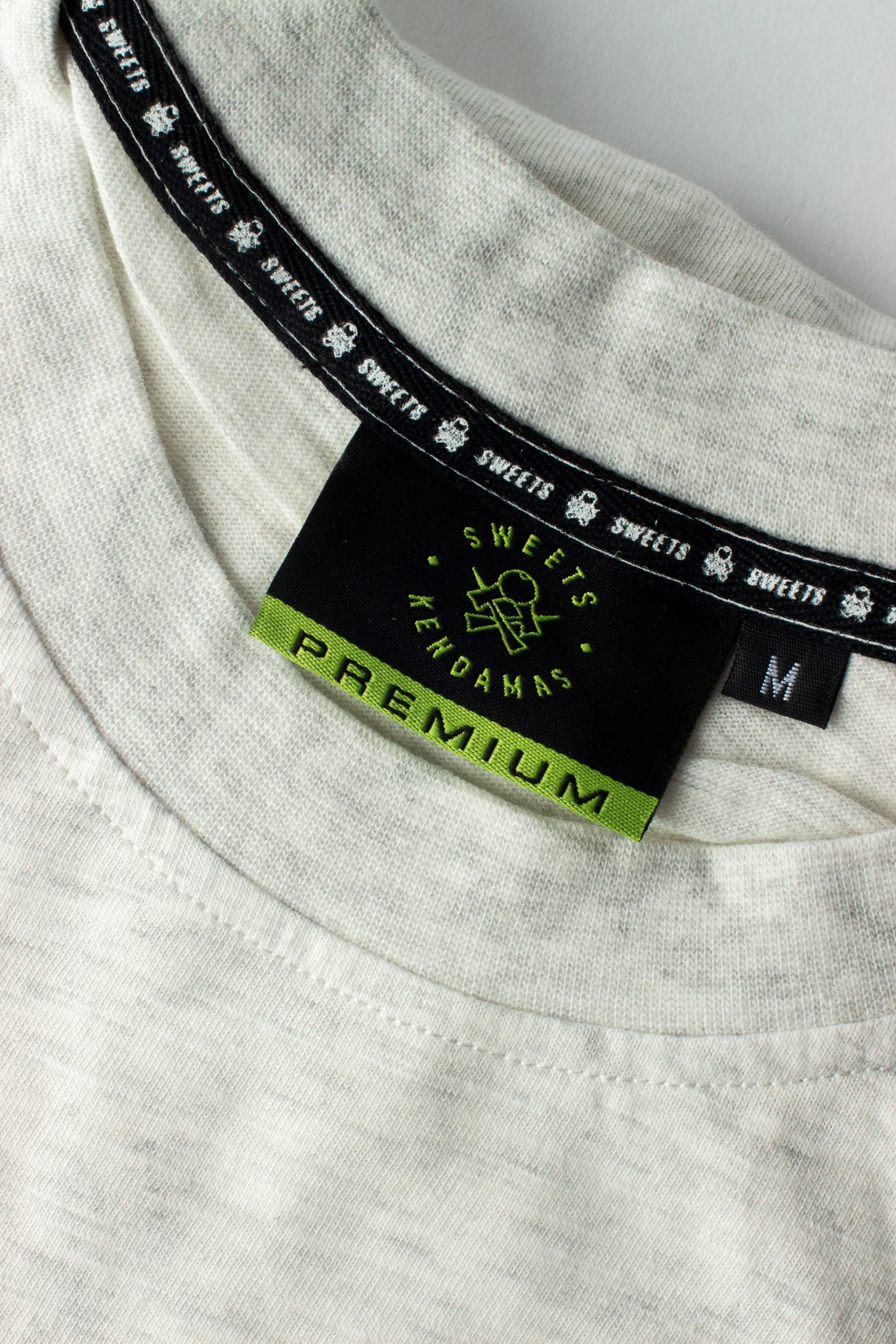 Sweets League Premium Short Sleeve - Cut & Sew - Athletic Grey - Image 4